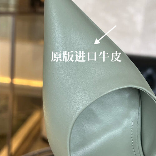 High Quality Luxury Fendi F-Shaped Three-Dimensional Heel Pumps – Style 22803 product detail