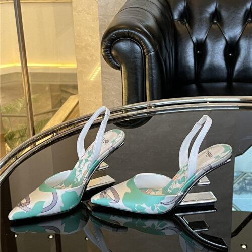 High Quality Luxury Fendi Slingback Shoes – Style 63859