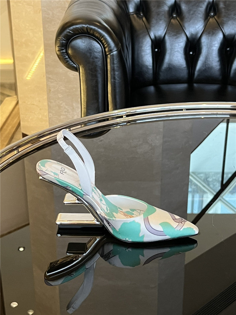 High Quality Luxury Fendi Slingback Shoes – Style 63859 product detail