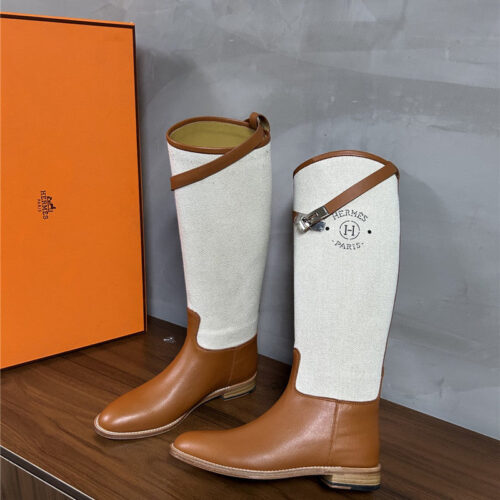 High Quality Luxury Hermes Autumn And Winter New Classic Long Boots product detail