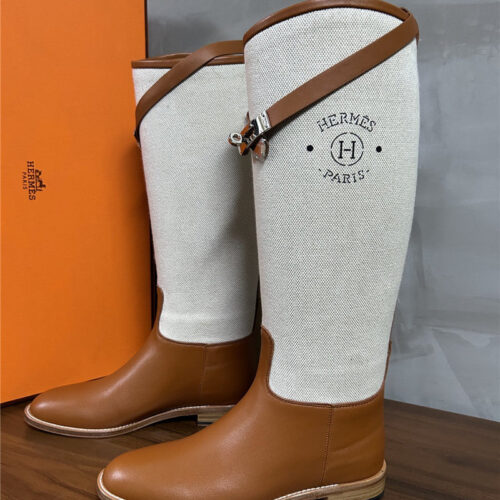 High Quality Luxury Hermes Autumn And Winter New Classic Long Boots product detail