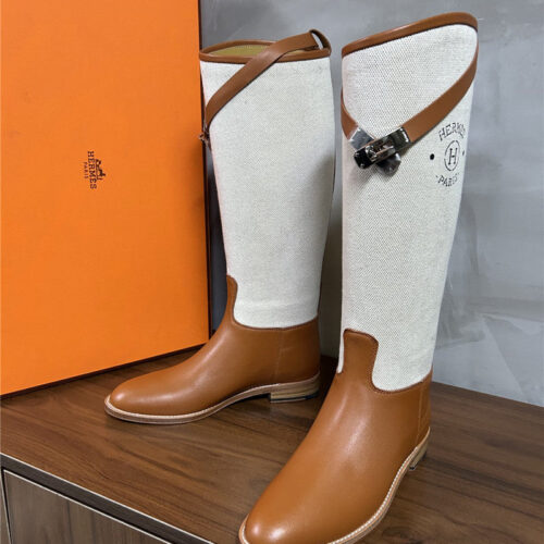 High Quality Luxury Hermes Autumn And Winter New Classic Long Boots product detail
