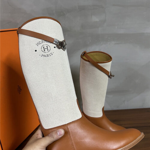 High Quality Luxury Hermes Autumn And Winter New Classic Long Boots product detail