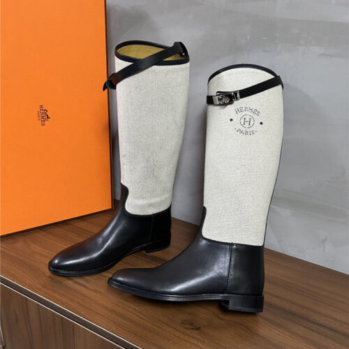 High Quality Luxury Hermes Autumn And Winter New Classic Long Boots – Style 40099 alternate view