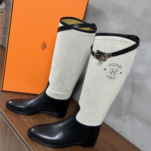 High Quality Luxury Hermes Autumn And Winter New Classic Long Boots – Style 40099 product detail