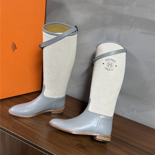 High Quality Luxury Hermes Autumn And Winter New Classic Long Boots – Style 72867 product detail