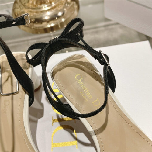 High Quality Luxury Dior Rhinestone Mary Jane Ballet Shoes – Style 74278 product detail