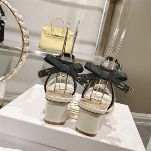 High Quality Luxury Dior Rhinestone Mary Jane Ballet Shoes – Style 74278 product detail