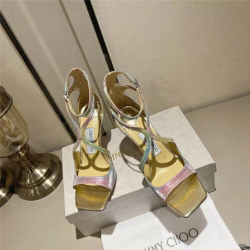High Quality Luxury Jimmy Choo Custom Fit Classic Sandals – Style 15351