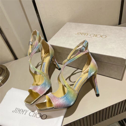 High Quality Luxury Jimmy Choo Custom Fit Classic Sandals – Style 15351 product detail