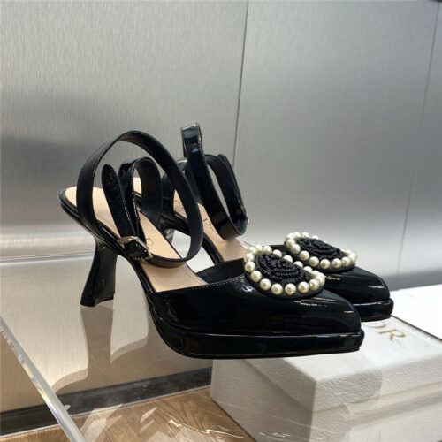 High Quality Luxury Dior New Circle With Pointed Toe High Heels Womens Shoes – Style 21798 product detail