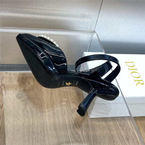 High Quality Luxury Dior New Circle With Pointed Toe High Heels Womens Shoes – Style 21798 product detail