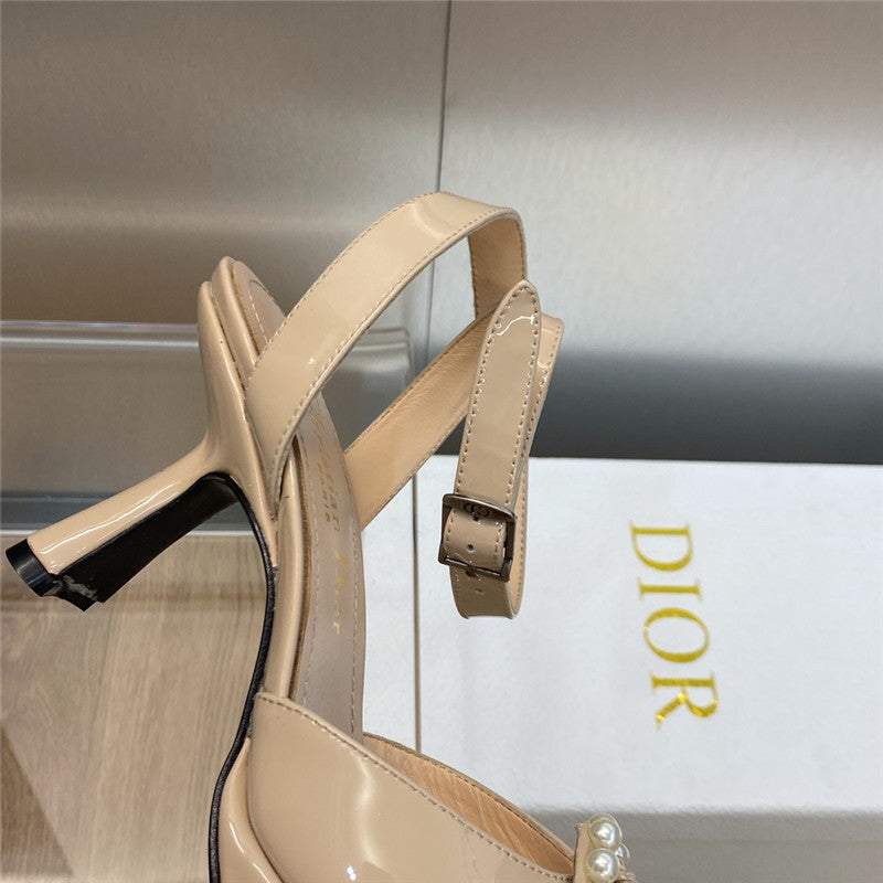 High Quality Luxury Dior New Circle With Pointed Toe High Heels Womens Shoes product detail