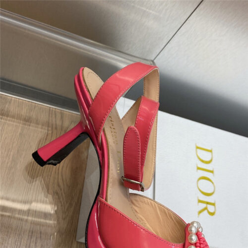 High Quality Luxury Dior New Circle With Pointed Toe High Heels Womens Shoes – Style 13318 product detail