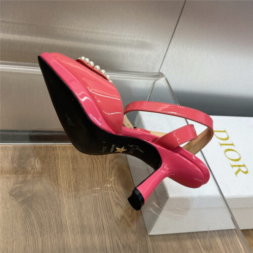 High Quality Luxury Dior New Circle With Pointed Toe High Heels Womens Shoes – Style 13318 product detail