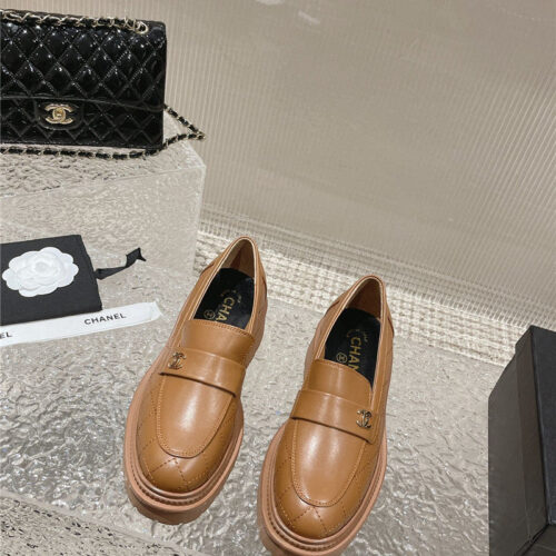 High Quality Luxury Chanel Calfskin Lozenge Shoes – Style 09158 alternate view