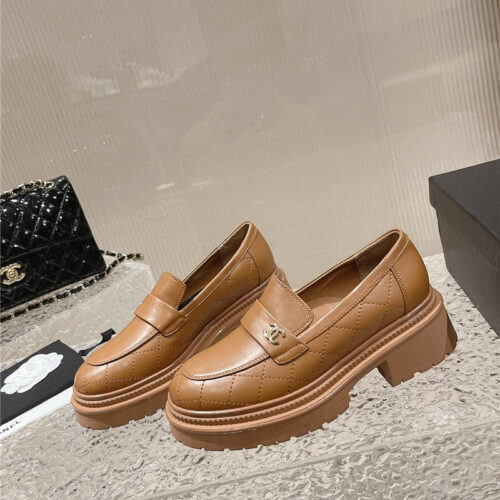 High Quality Luxury Chanel Calfskin Lozenge Shoes – Style 09158