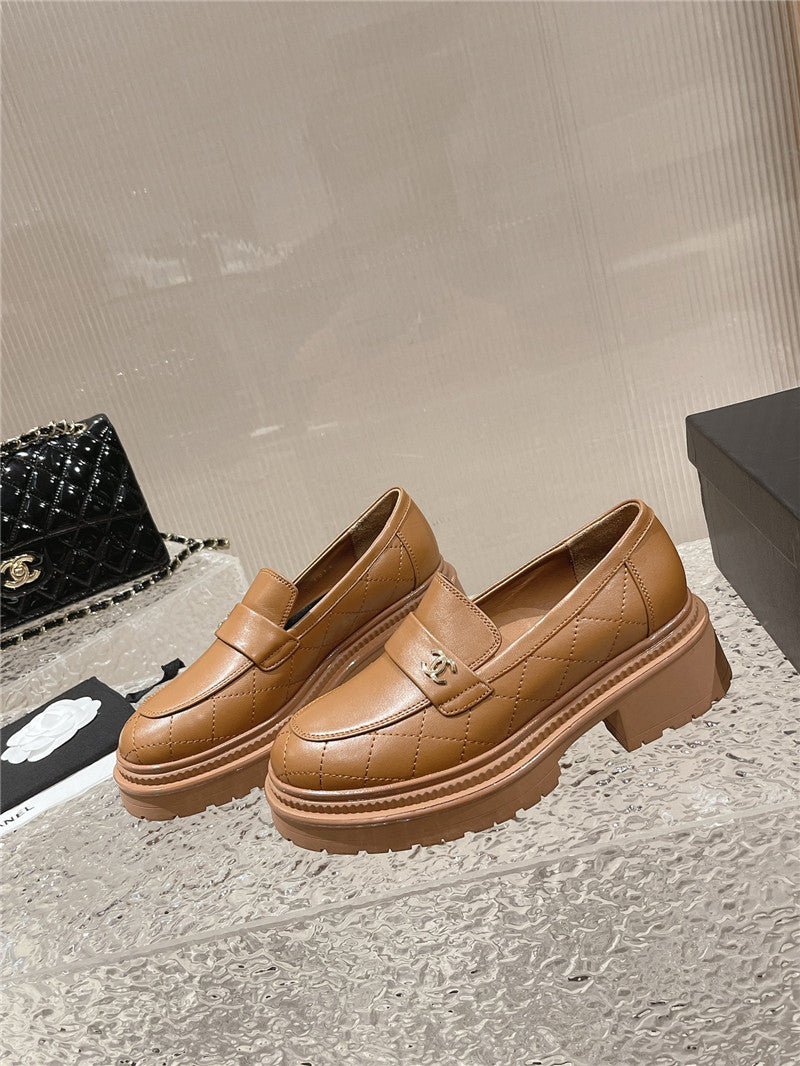 High Quality Luxury Chanel Calfskin Lozenge Shoes – Style 09158