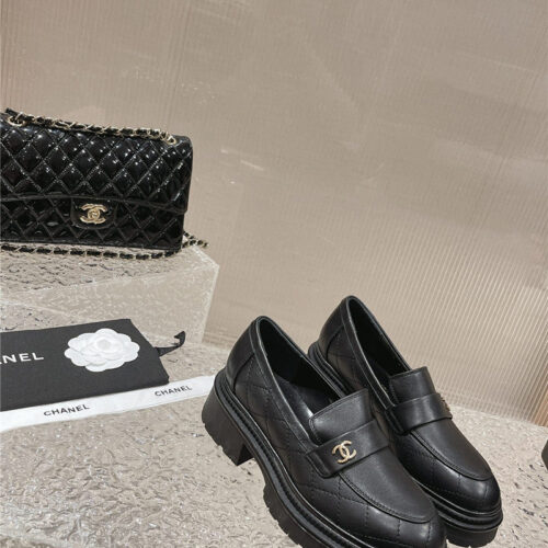 High Quality Luxury Chanel Calfskin Lozenge Shoes product detail