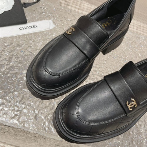 High Quality Luxury Chanel Calfskin Lozenge Shoes product detail