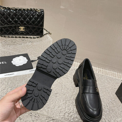 High Quality Luxury Chanel Calfskin Lozenge Shoes product detail