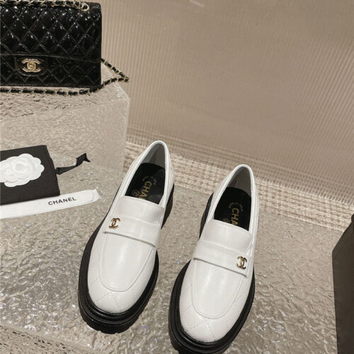 High Quality Luxury Chanel Calfskin Lozenge Shoes – Style 74694 alternate view