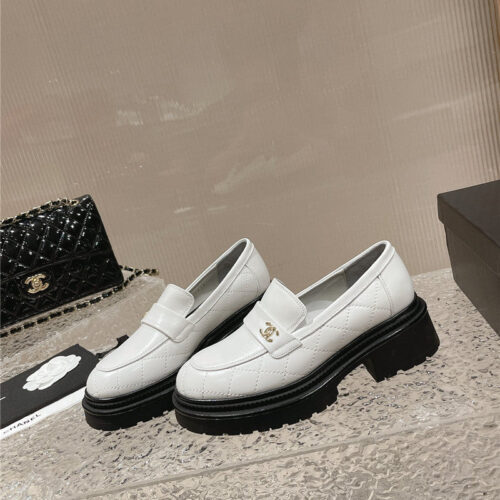 High Quality Luxury Chanel Calfskin Lozenge Shoes – Style 74694