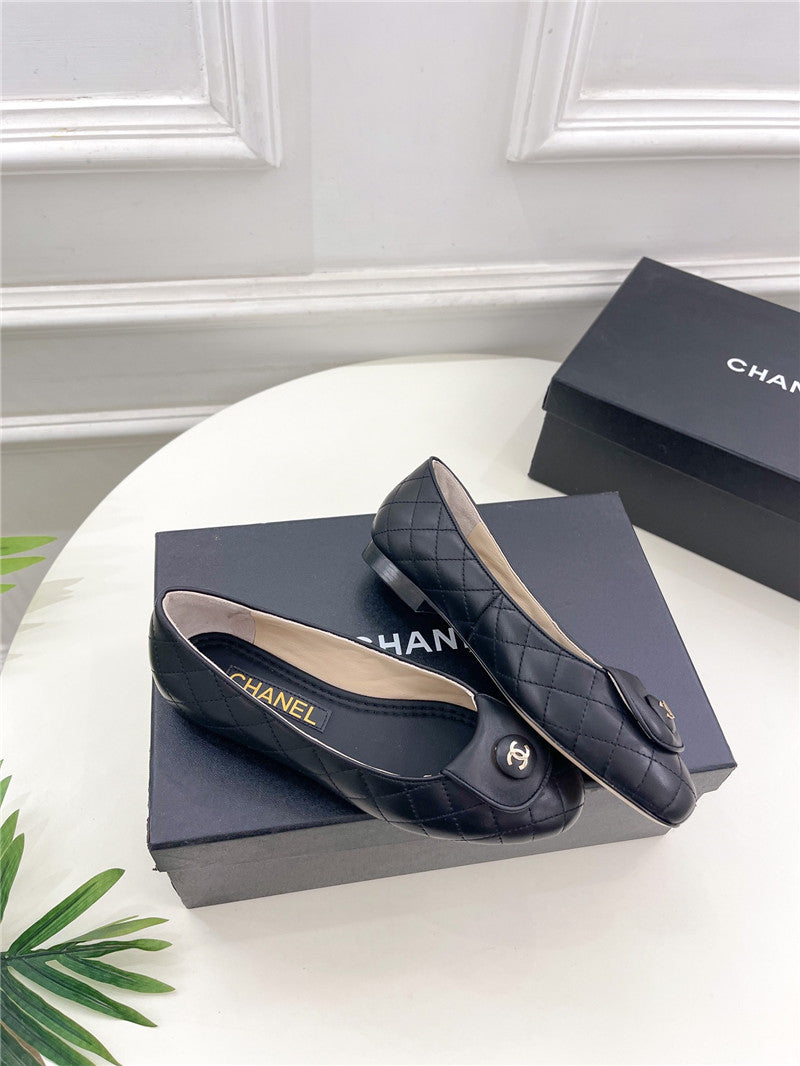 High Quality Luxury Chanel Counter Catwalk Style Ribbed Flat Shoes product detail