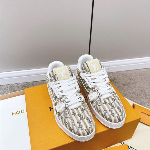 High Quality Luxury Louis Vuitton Retro Basketball Sneakers – Style 73219 product detail