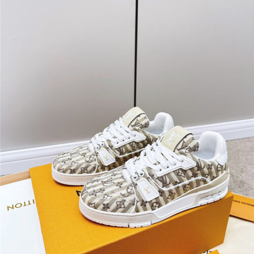 High Quality Luxury Louis Vuitton Retro Basketball Sneakers – Style 73219 product detail