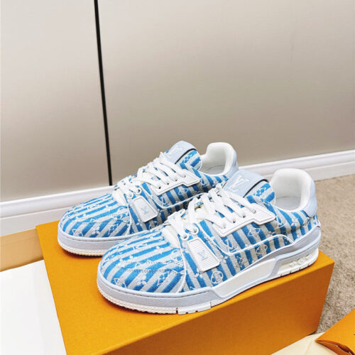 High Quality Luxury Louis Vuitton Retro Basketball Sneakers alternate view