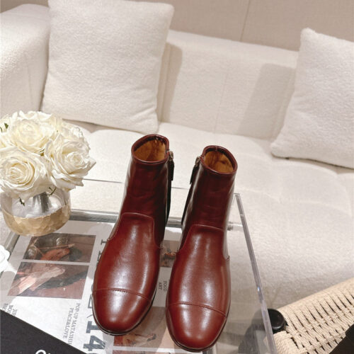High Quality Luxury Chanel New Chelsea Ankle Boots