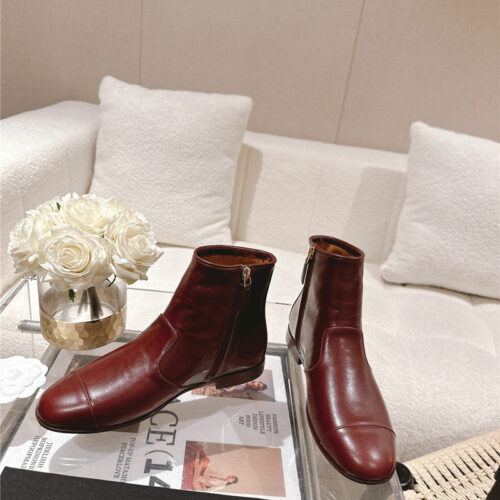 High Quality Luxury Chanel New Chelsea Ankle Boots alternate view
