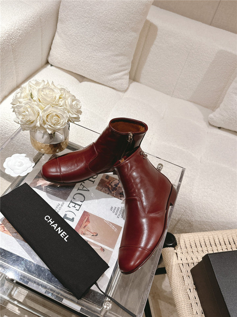 High Quality Luxury Chanel New Chelsea Ankle Boots product detail