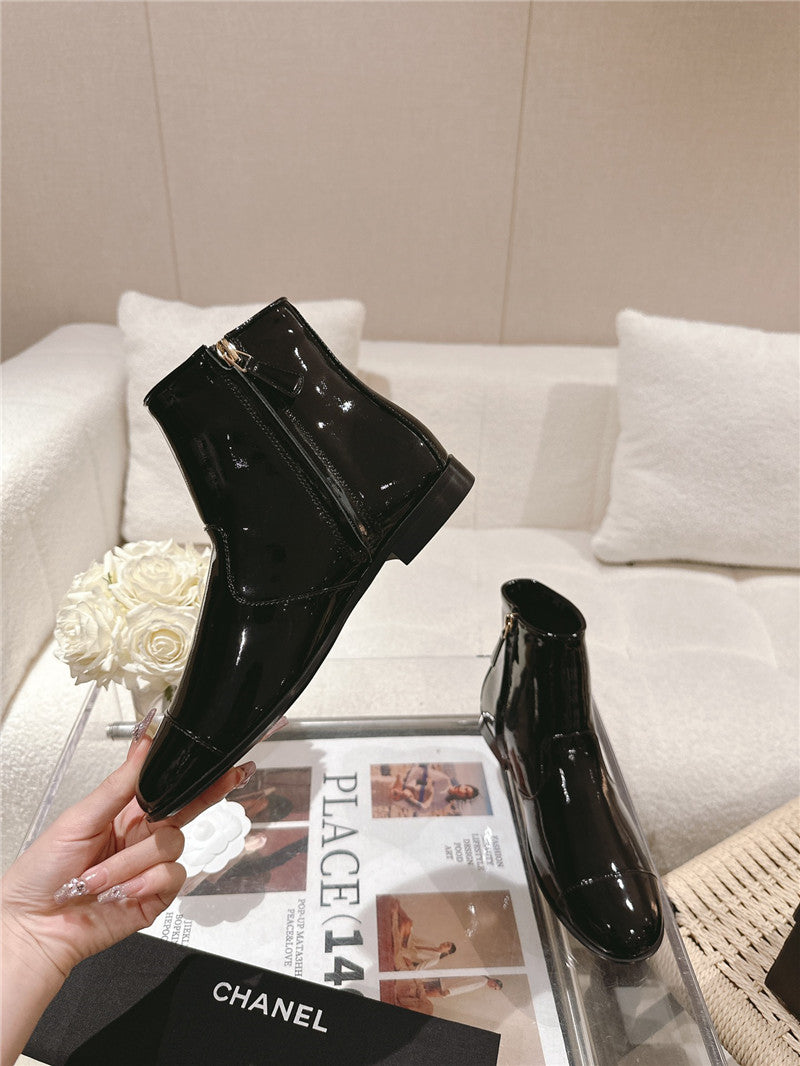 High Quality Luxury Chanel New Chelsea Ankle Boots – Style 38246 product detail