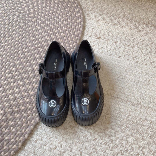High Quality Luxury Louis Vuitton Mary Jane Shoes product detail