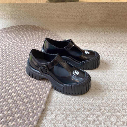 High Quality Luxury Louis Vuitton Mary Jane Shoes