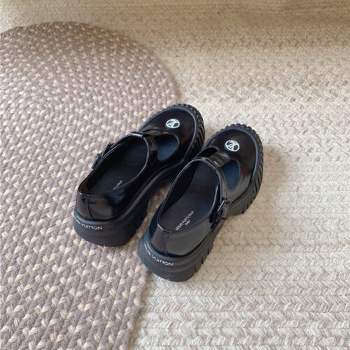 High Quality Luxury Louis Vuitton Mary Jane Shoes product detail