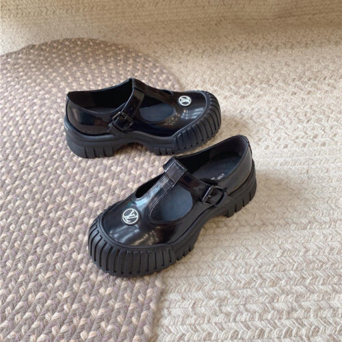 High Quality Luxury Louis Vuitton Mary Jane Shoes alternate view
