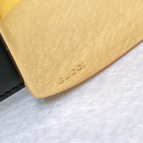 High Quality Luxury Gucci Vintage Letter G Buckle Wide Belt – Style 21670 product detail