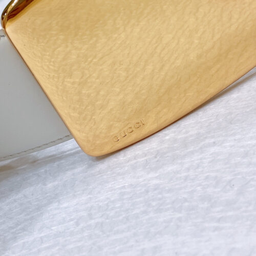 High Quality Luxury Gucci Vintage Letter G Buckle Wide Belt – Style 52742 product detail
