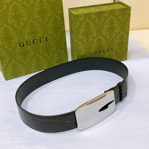 High Quality Luxury Gucci Vintage Letter G Buckle Wide Belt – Style 16582