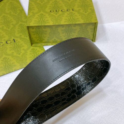High Quality Luxury Gucci Vintage Letter G Buckle Wide Belt – Style 16582 product detail