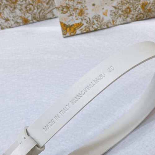 High Quality Luxury Dior New C D Buckle Brass Calfskin Belt – Style 35974 product detail