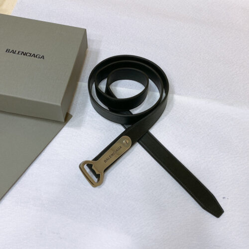High Quality Luxury Balenciaga Designer Plain Belt product detail