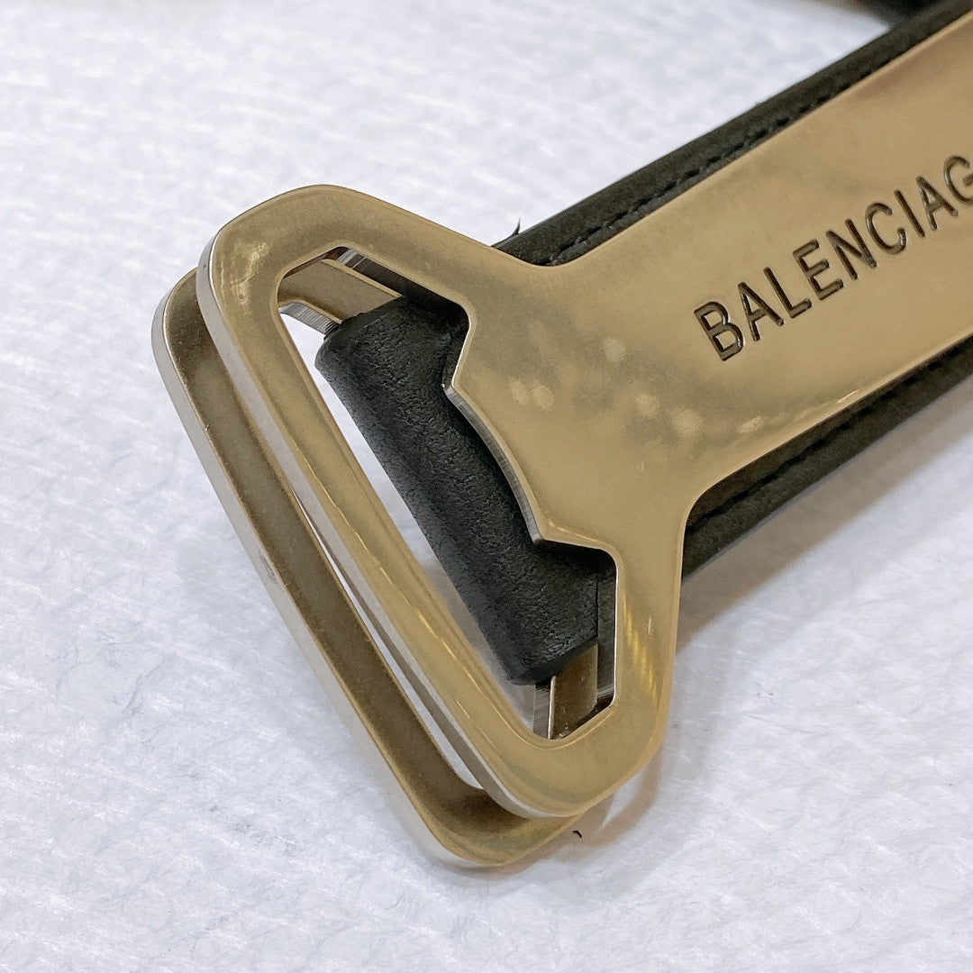 High Quality Luxury Balenciaga Designer Plain Belt product detail