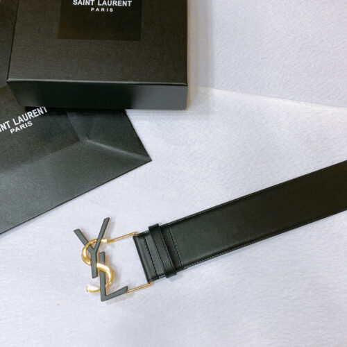 High Quality Luxury YSL Buckle Belt – Style 36134 product detail
