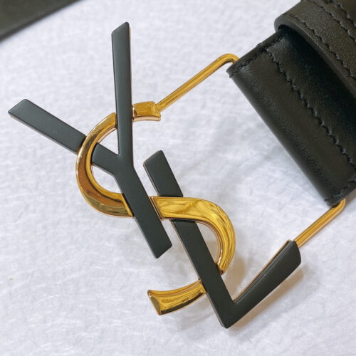High Quality Luxury YSL Buckle Belt – Style 36134 product detail