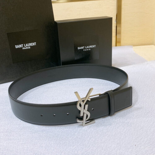 High Quality Luxury YSL Buckle Belt
