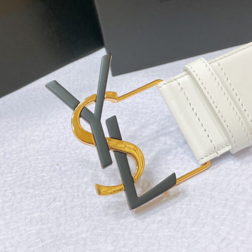 High Quality Luxury YSL Buckle Belt – Style 99974 product detail
